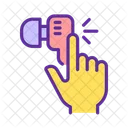 Hand Earphone Device Icon
