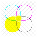 Yellow Cymk Print 아이콘