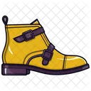 Yellow Monk Derby Boots Shoes  Icon