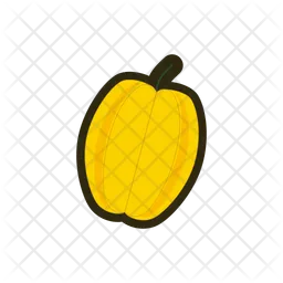 Yellow Paprica  Icon