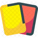 Yellow Red Card  アイコン