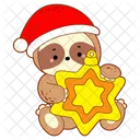 Yellow Stars Decoration Gift Icon