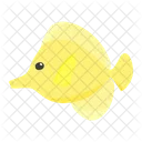 Yellow Tang Fish Icon