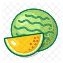 Yellow Watermelon Fruit Healthy Icon
