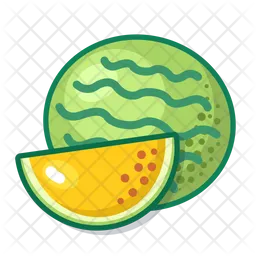 Yellow watermelon  Icon