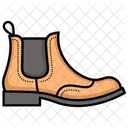 Footwear Icon Flat Style Symbol