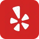 Yelp Brand Logo Icon