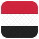 イエメン、国旗 アイコン