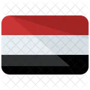 イエメン、国旗、国 アイコン