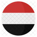 イエメン、国旗、国 アイコン