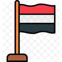 Yemen Flag National Flag Icon