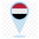 Yemen Location  Icon