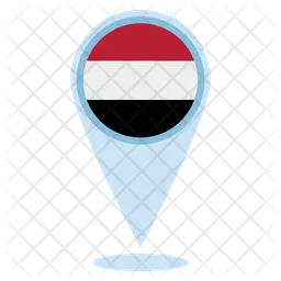 Yemen Location Flag Icon