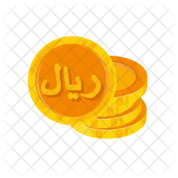 Yemeni Rial Coin  Icon