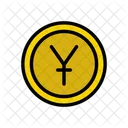 Yen Currency Coins Icon