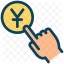 Yen Pay Per Click Payment Icon