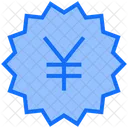 Yen Badge  Icon