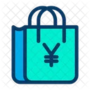 Yen Bag Cart Icon