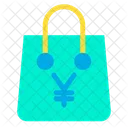 Yen Bag Cart Icon