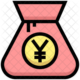 Yen Bag Icon Of Colored Outline Style Available In Svg Png Eps Ai Icon Fonts