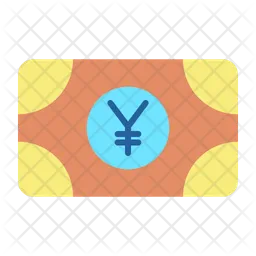 Yen-Bargeld  Symbol