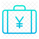 Yen Briefcase Yen Suitcase Money Briefcase Icon