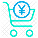 Carrello E Commerce Denaro Icon