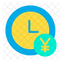 Yen Clock  Icon