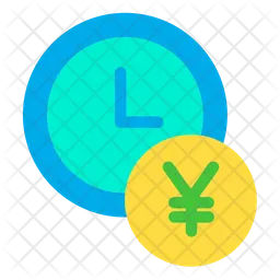 Yen Clock  Icon