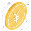 Yen Coin Cash Finance Icon