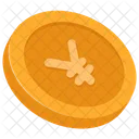 Yen Coin Japanese Coin Gold Yen Icon