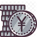 Coin Money Yen Icon