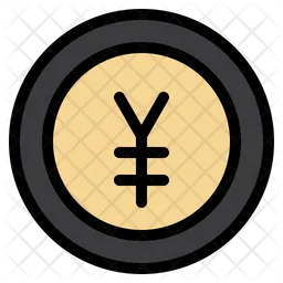 Yen Coin  Icon