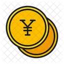 Coin Currency Yen Icon