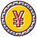 Yen Coin Currency Money Icon