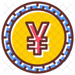 Yen Coin  Icon