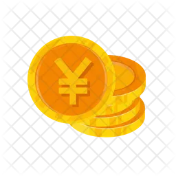 Yen Coin  Icon