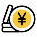 Yen Coin Money Currency Icon