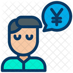 Yen Conversation Icon