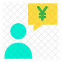 Yen Chat Bubble Chat Bubble Yen Chat Icon