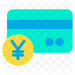 Yen Credit Card  Icon