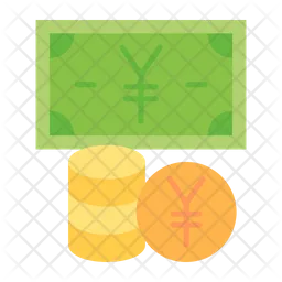 Yen currency  Icon