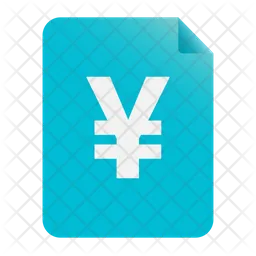 Yen Document  Icon