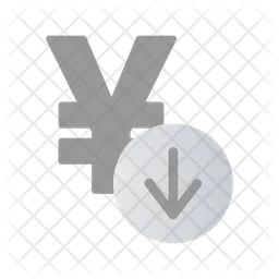 Yen Down  Icon