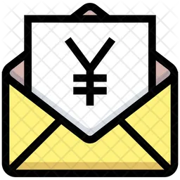 Yen Envelope  Icon
