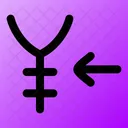 Yen-erhalten  Symbol