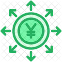 Yen Gasto Inversion Icon