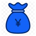 Yen-Geldbeutel  Symbol