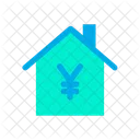 Home House Yen Symbol Icon