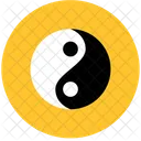 Yin Yang Streamline Kameleon Icon